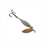 Lingurita rotativa pentru pescuit, Regal Fish, model 8028, 10 grame, culoare argintiu